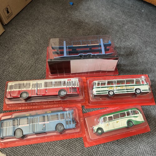 Lot bus anciens remorque - bus,