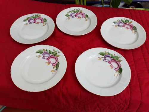 Lot assiettes dessert - 5,