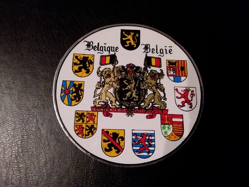 Ancien autocollant blason