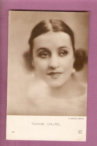 Yvonne vallee carte - vallee, carte 