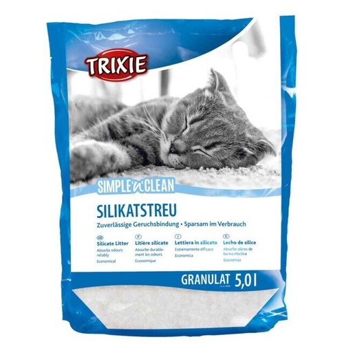 Litière chat silicate - litière,