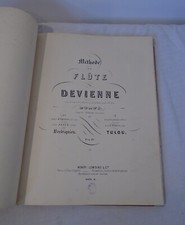 METHODE FLUTE DEVIENNE DORUS OPERAS BERBIGUIER SONATES TULOU HENRY LEMOINE