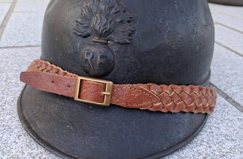 Jugulaire tressée officier - tressée,