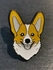 PEMBROKE WELSH CORGI pin Badge