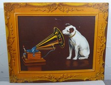 Ancien affiche présentoir display La Voix de son Maitre - Nipper - Victor - HMV