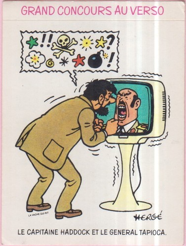 Panini vache qui rit - rit, tintin