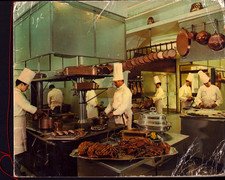 COLLONGES-AU-MONT-D'OR & LYON (69) MENU - RECETTE "Paul BOCUSE" dédicacé en 1971