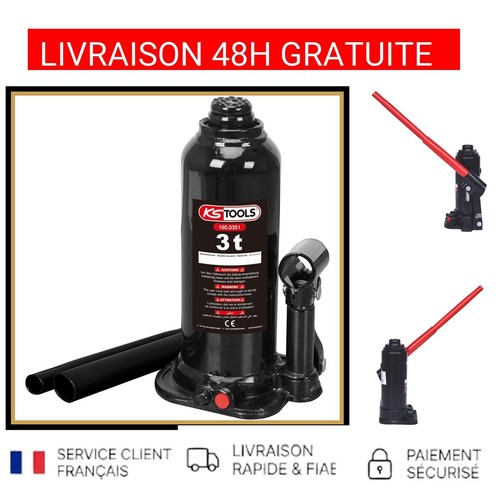 Cric hydraulique bouteille - cric,