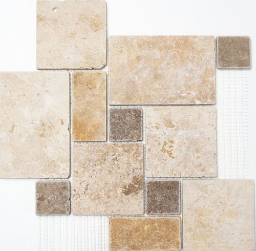 Carrelage romain travertin - carrelage,