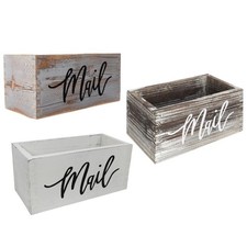 Lettre Porte-boîte En Bois