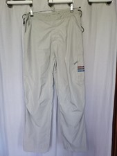 Pantalon Cargo ADIDAS Vintage Original - Beige Coupe-Vent L - RARE 90s/2000s