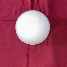 Globe Plafonnier Luminaire Sphère Demi-Lune Verre Opaline Blanc vintage