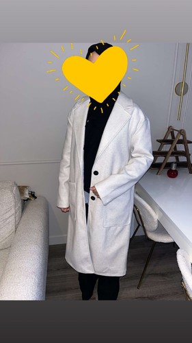 Manteau laine mélangée - manteau,