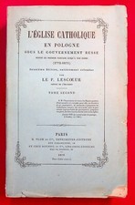 L'église catholique en