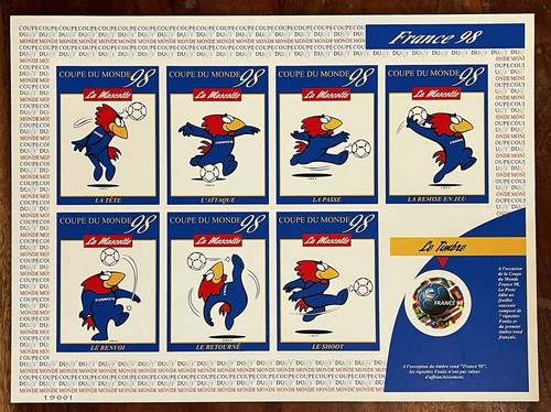 France 3140a feuillet - , footix