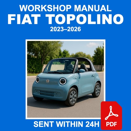 Workshop manual fiat topolino - workshop,