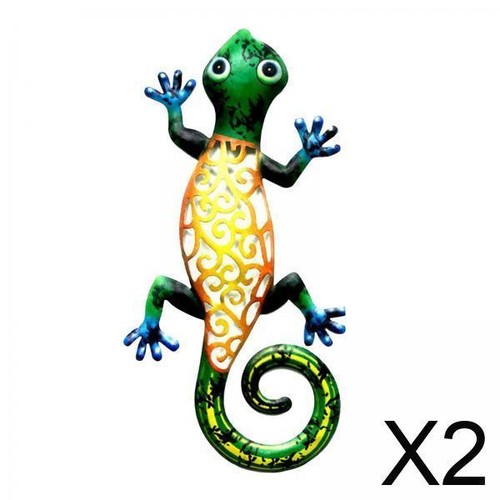 Tenture murale gecko - 2x,
