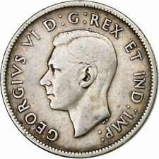 Canada, George VI, 25 Cents
