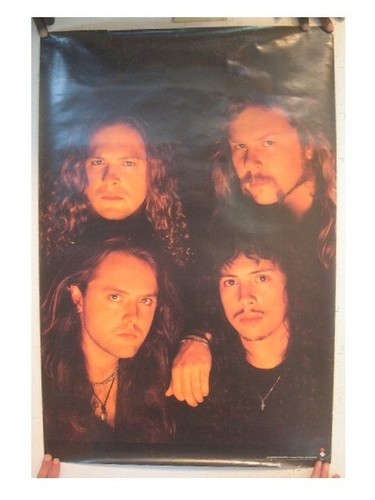 Metallica affiche bande - metallica,