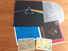 PINK FLOYD The Dark Side Of The Moon LP HARVEST 1052491 2 Posters+2 Stickers EX+