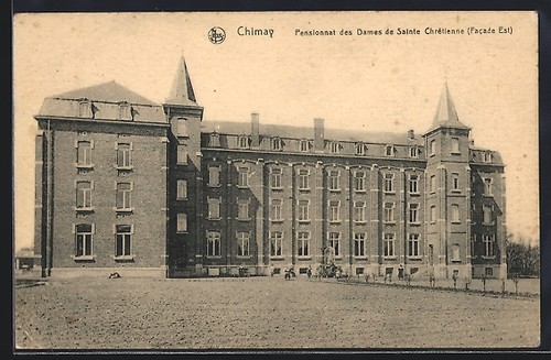 Cpa chimay pensionnat - chimay,, des