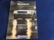 catalogue nissan bluebird 1987