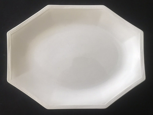 Plat octogonal céramique - plat,