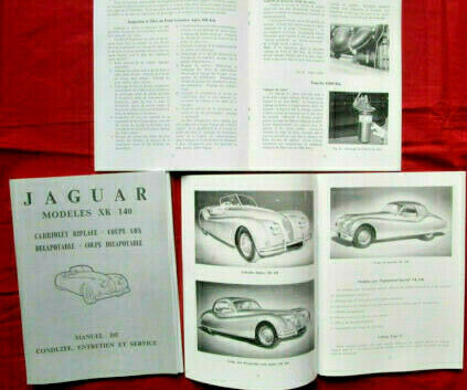Jaguar 140 cabriolet - ,