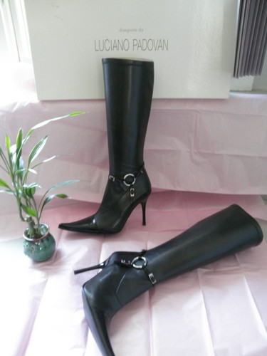 Luciano padovan leather patent - luciano,