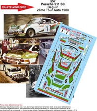 DECALS 1/24 REF 0557 PORSCHE