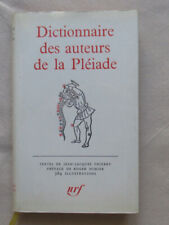 Album Dictionnaire des Auteurs de la Pléiade 1960
