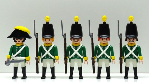 Garde soldat vert jaune - 5,