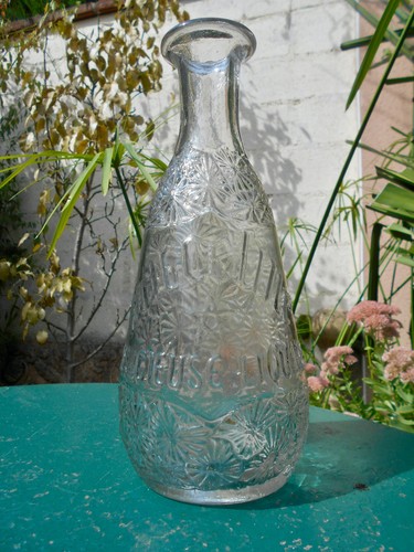 Ancienne carafe verre