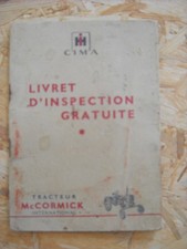 LIVRET D'INSPECTION GRATUITE