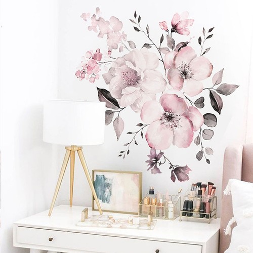 Pivoine fleurs autocollant - fleurs,
