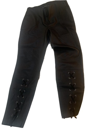 Pantalon cuir zara - cuir,