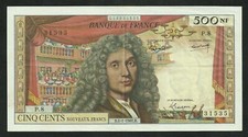 500 Francs NF Molière
