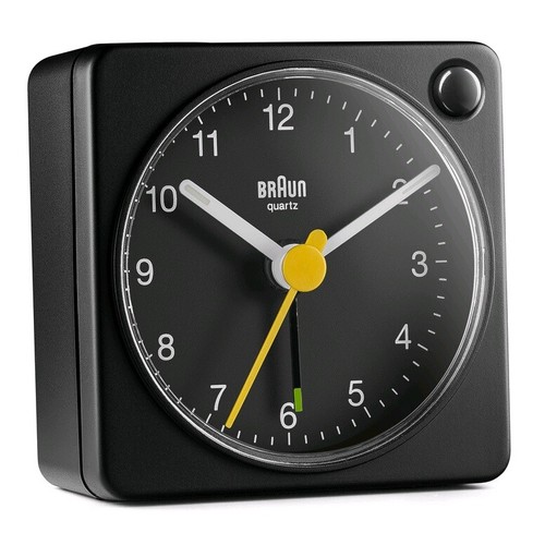 Réveil quartz braun noir - réveil,
