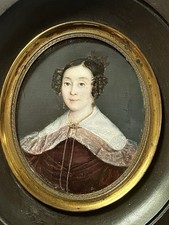 Rare Grand Portrait Miniature