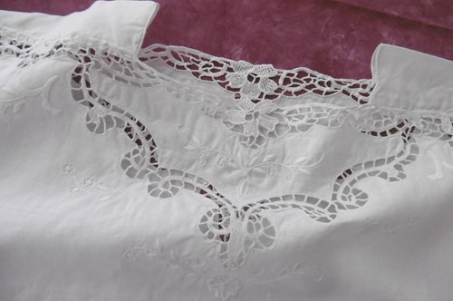 Chemise nuit vintage avec - de,