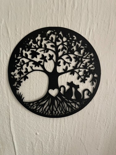 Arbre vie chats décoration - arbre, de