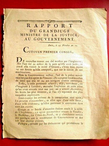 Conspiration pichegru georges - pichegru,