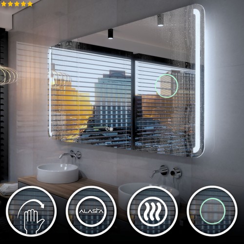 Oslo lumineux led bain miroir - lumineux,