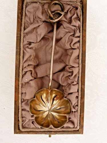 Cuillère sucre ancienne en - à,