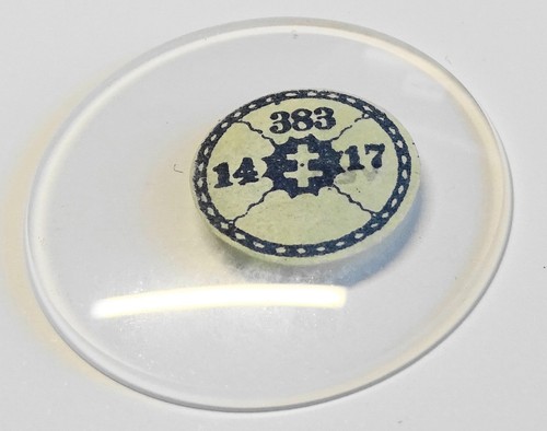 Verre montre poche - montre, gousset