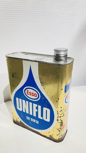 Bidon huile vide esso - bidon,