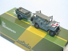 SOLIDO, Jeep willys sanitaire