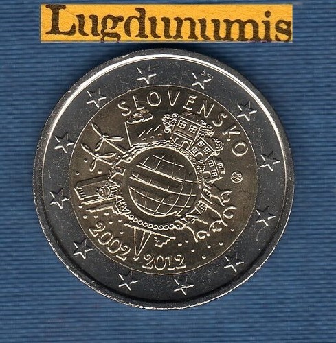 Euro commémo slovaquie 2012 - euro,