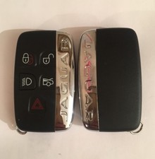Clé Vierge Complete Jaguar Xj Xjl Xf 5 Boutons 100% Testé