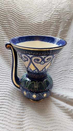 Jolie vase bleu - en, céramique